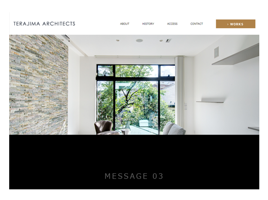 建築士事務所・設計事務所・専門コンサルティングサービスウェブサイトデザイン制作実績